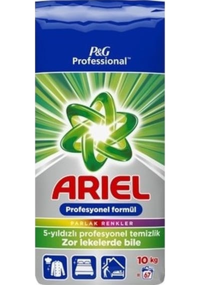 Ariel Profesyonel Parlak Renkler Çamaşır Deterjanı 10 kg