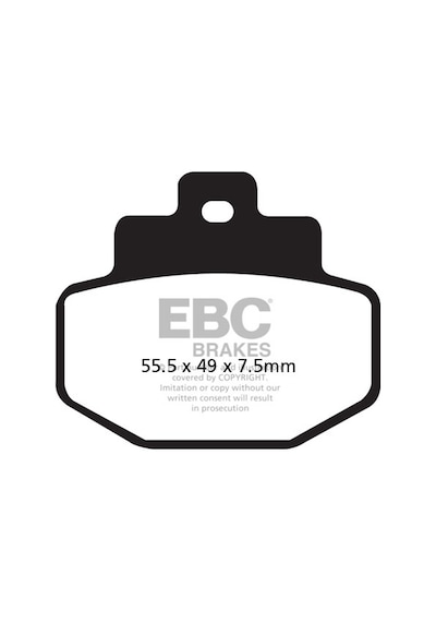Vespa Vespa Gts 250 2009 Ebc Arka Fren Balatası Sfa321
