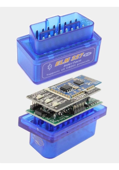 327 V1.5 Bluetooth Araç Arıza Tespit Cihazı Obd2 - Pıc18f25k80 Çift Çipli,