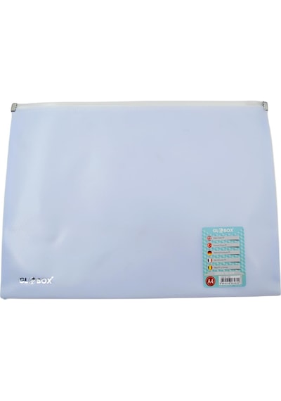 Globox Fermuarlı A4 Dosya Pastel Renkler 1 Adet