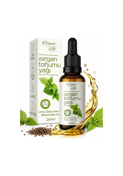 Isırgan Tohumu Yağı %100 Saf Ve Soğuk Sıkım 20 ML