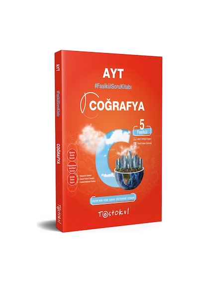 Testokul Ayt Coğrafya Fasikül Soru Bankası 5 Fasikül N11.23012