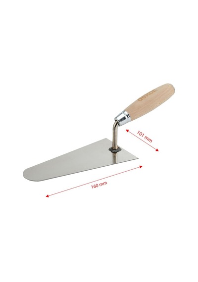 Dekor 059 Ahşap Saplı Sıva Malası 16 Cm