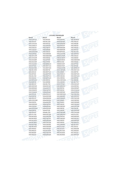 Siemens Hba23b450e,hb559e1t,hb559w1t,hb301e0t,hm644200t,hb23ab540 İle Uyumlu Fırın Kapak Contası