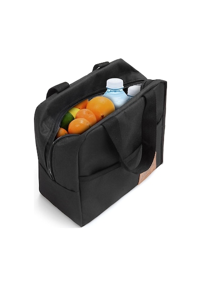 Outdoor Termal Kaplama Beslenme Çantası, 5.8 L, Siyah, Seyahat Kamp Ve Piknik İçin, Sıcak/soğuk Saklama Özellikli