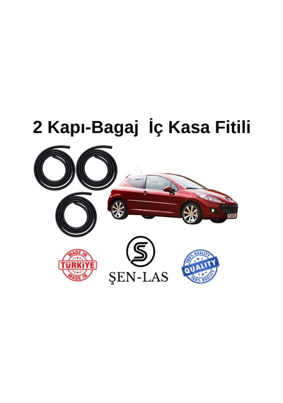 Peugeot 207+ Tek Kapı Şen-las 2 Kapı + Bagaj Fitili Şl14705