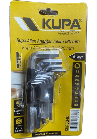 Alyan Takımı 9'lu 120 Mm