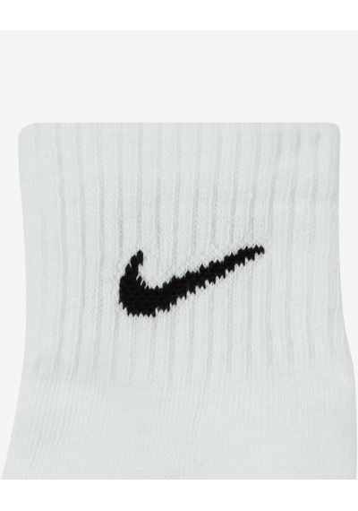 Nike Sx7667-100 Everyday Cushioned Low Antrenman Çorapları 3 Çift Sıyah