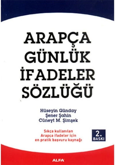 Arapça Günlük İfadeler  - Cüneyt Şimşek  - Alfa Aktüel
