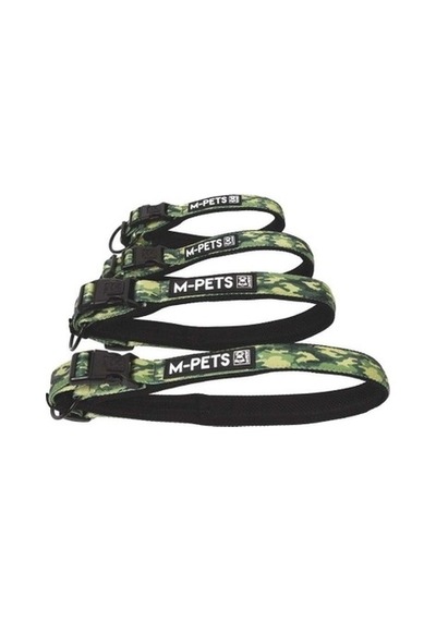 M-pets Hiking Kamuflaj Köpek Boyun Tasması 65-75cm Xl Çok Renkli