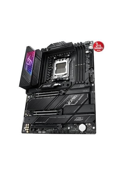 Asus Rog Strix X670e-e Gaming Wifi Soket Am5 6400mhz Oc Ddr5 Dp Hdmı Aura Rgb Atx Anakart