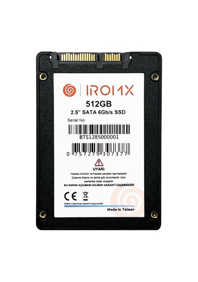 Iromx 512gb 500/480mb/s 2.5" Sata 3.0 Ssd Ir512gs3 38029160