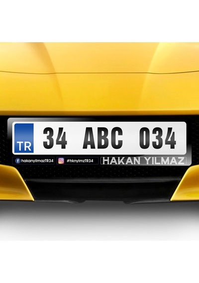 Kişiye Özel Plakalık - 4 368584246