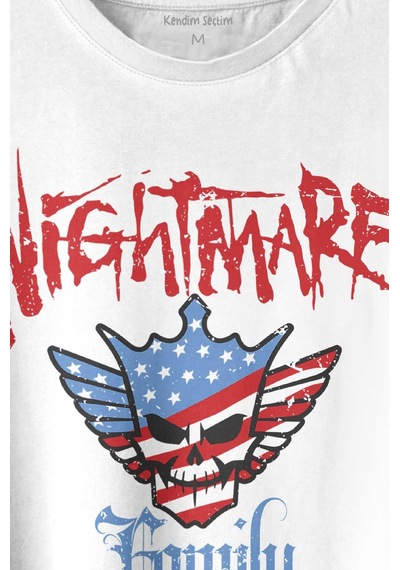 Cody Rhodes Nightmare Family Wwe Amerikan Güreşi Gym Body Baskılı Tişört Unisex T-shirt 001