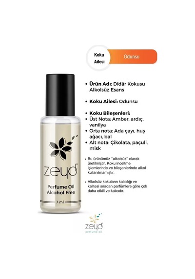 Didar - Zeyd Esans 7 Ml Çiçek - Odunsu