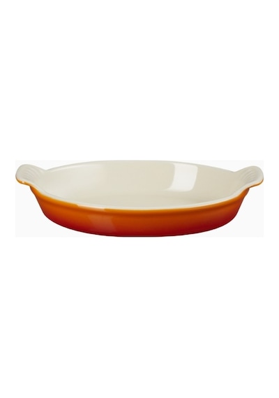 Le Creuset Oval Seramik Mini Fırın Kabı Fırın Tepsisi Turuncu