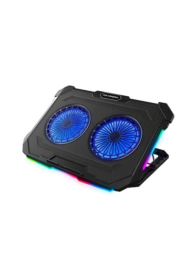 Rampage Sirius S46 Rgb Işıklı 2 Fanlı Yükseklik Ayarlı 125 -125-15 2 Usb Port Notebook Soğutucu