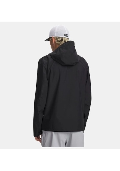 Under Armour M Cloudstrike Erkek Yağmurluk Ceket 6009583-001 Siyah