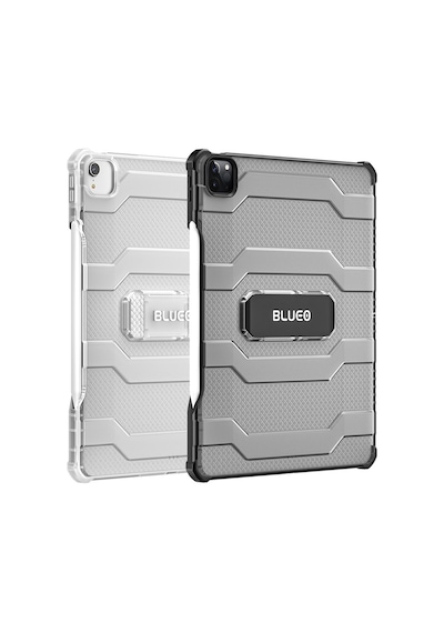 Blueo Apple Uyumlu iPad  Pro10.2/10.5 Resistance Standlı Beyaz Tablet Kılıfı