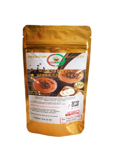 Coffee Naturelle Muzlu Sıcak Çikolata 1 KG