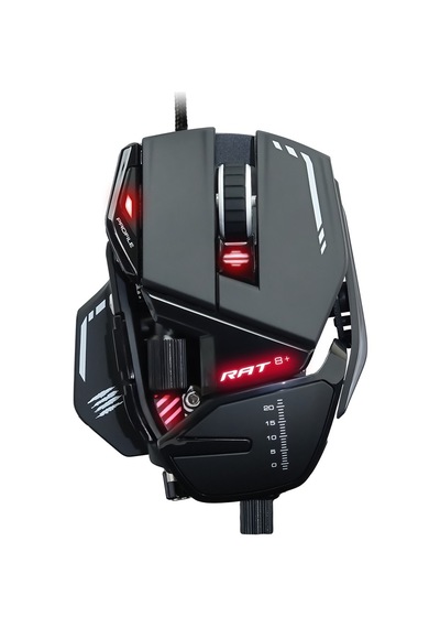 Mad Catz Rat 8+ Kablolu Gaming Mouse - Siyah Rat-8+black