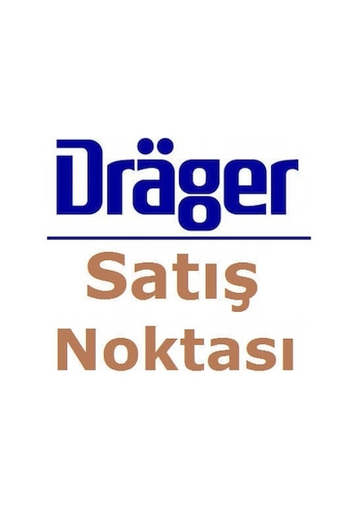 Drager  Abek1 Gaz Maskesi  + 2 Adet Abek1 Filtresi  + Gözlük Yarım Yüz Set