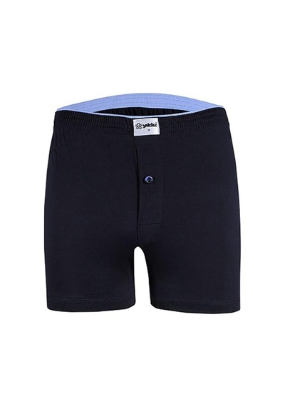 6 Adet Yıldız Erkek Taşma Lastik Düz Renk Penye Boxer Short 43