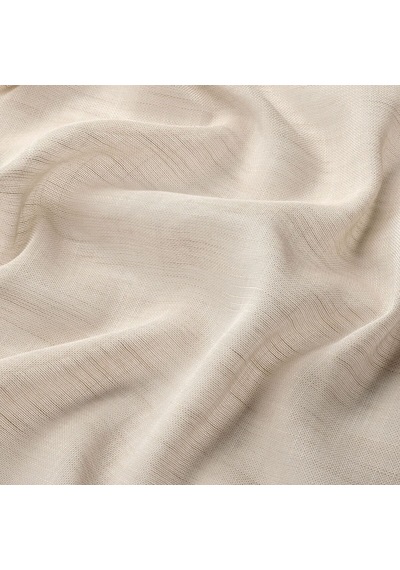 Tül Perde/2 Kanat, Açık Bej, 145x300 Cm Acı Kahverengi