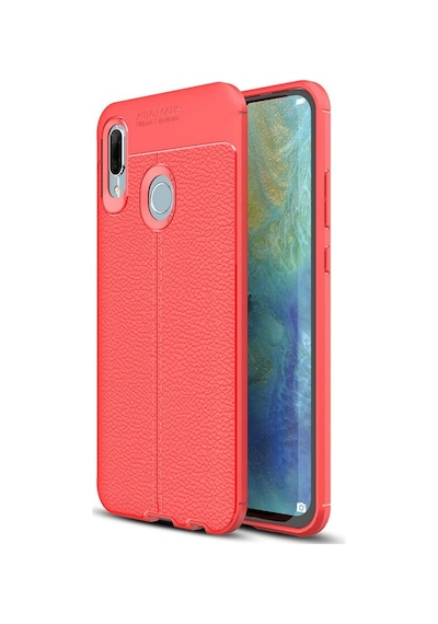 Honor 10 Lite Kilif Esnek Deri Görünümlü Korumali Niss Silikon 409281769