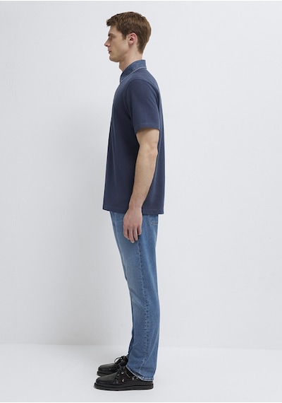 Mavi - Denim Yakalı Lacivert Polo Tişört 0613659-70490
