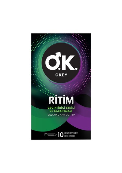 Okey Ritim Prezervatif 50'li