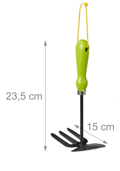 Üç Dişli Bahçe El Çapası, Çapa, Küçük Çapa, Toprak Çapası 24 Cm