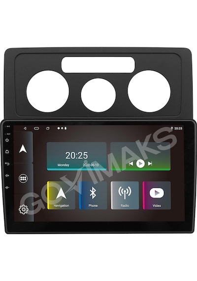Govimaks Volkswagen Caddy Dijital 2003-2014 Uyumlu 6 Gb Ram 128 Gb Hafıza Oem Multimedia Teyp 10.1"