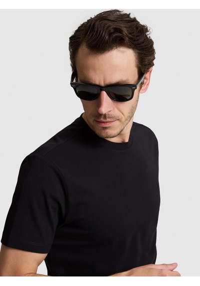 Cacharel Erkek Siyah Tişört Basic 50328373-vr046