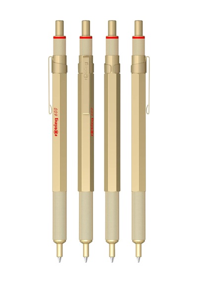 Rotring 600 Altın Tükenmez Kalem Genel
