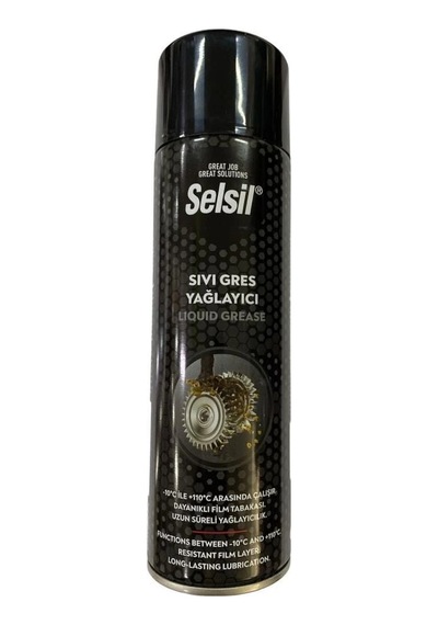 Selsil Sıvı Gres Yağlama Spreyi 500 Ml Belirtilmemiş