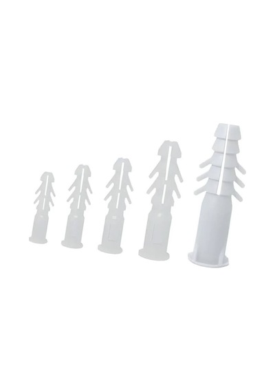 100 Adet 8 Mm Plastik Dübel Evimdeyokyok