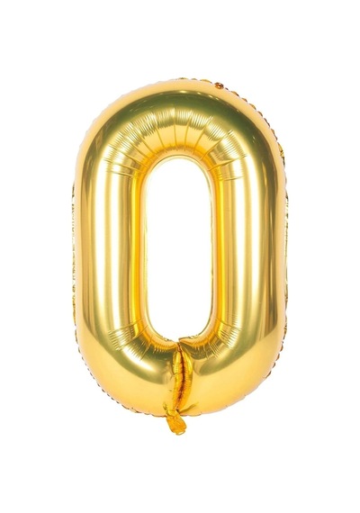 Folyo Balon O Harfi Helyum Balon 36 Cm Gold Renk - O Harf Balon - Harf Folyo Balon Gold Çok Renkli