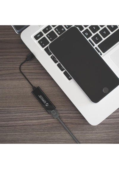 Orico USB 2.0 100Mbps RJ45 Ethernet Dönüştürücü Adaptör Siyah