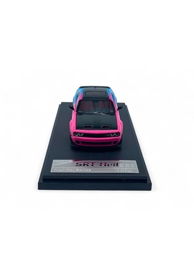 Stance Hunter Dodge Challenger Srt Hellcat Muscle Sports Pink Blue 1/64