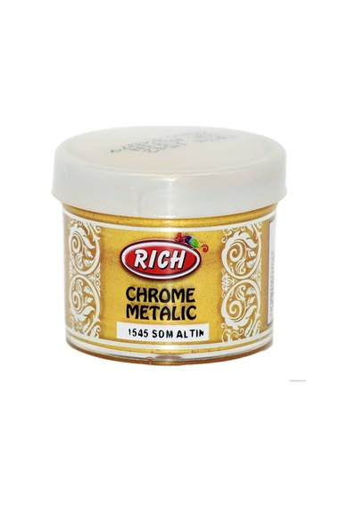 1545 Som Altın Rich Chrome Metalik Boya 60 Ml.