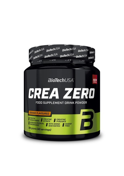 Biotechusa Crea Zero Creatine Arginine Glutamin Bcaa Complex 320g / 40 Servis Aromalı