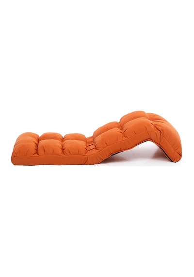 Pafu Fuwa Outdoor Su Geçirmez Fonksiyonel Mekanizmalı Şezlong - Turuncu