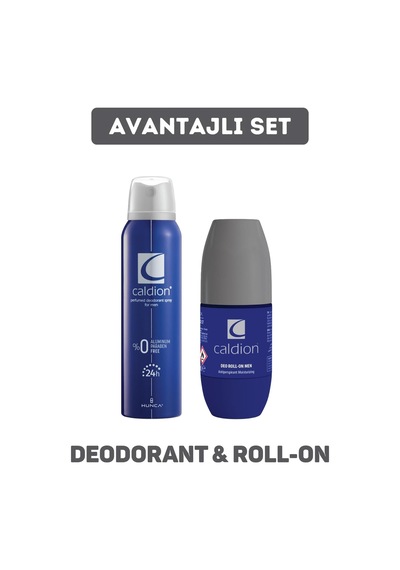 Caldion Classic Deodorant Erkek 150 Ml + Caldion For Men Roll-on Deodorant 50 Ml