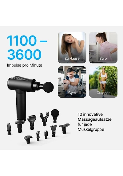 30 Hıza Sahip Masaj Tabancası