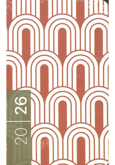 Gıpta 9x14 Cm Günlük 2026 Cep Ajandası Turuncu