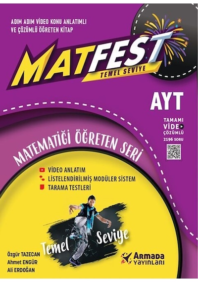 Armada Yayınları Ayt Matfest Matematiği Öğreten Seri
