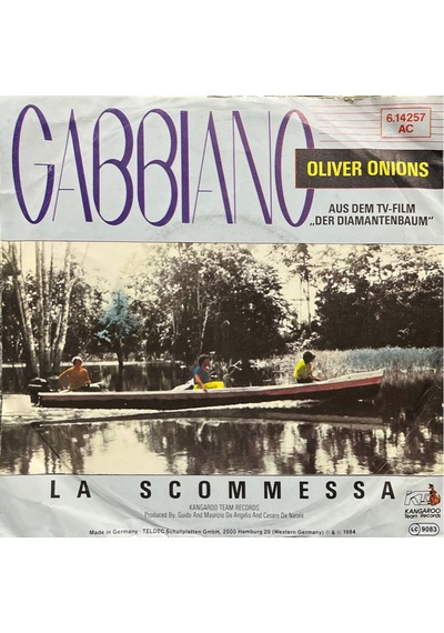 Gabbiano La Scommessa 45lik Plak