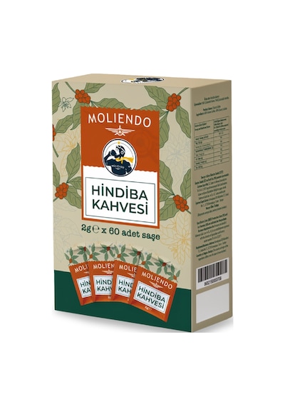 Moliendo Hindiba Kahvesi 60 Tek İçimlik Paket 120 G Çözünebilir