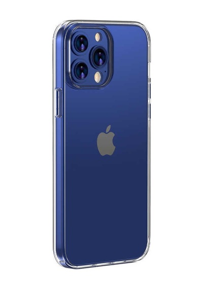 Apple iPhone Uyumlu 14 Pro Max Kılıf Sararmaz Ultra İnce Sert Mika Kamera Yükseltili Pazarplus Şeffaf